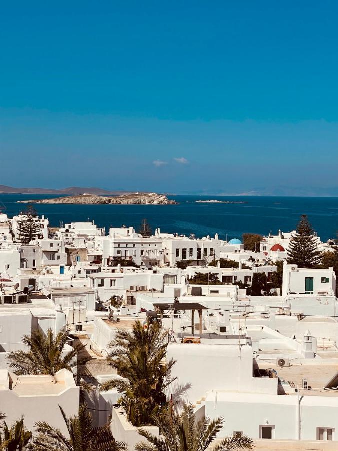Mykonian Starling - Town N' Sunset View Apartment Mykonos Town エクステリア 写真