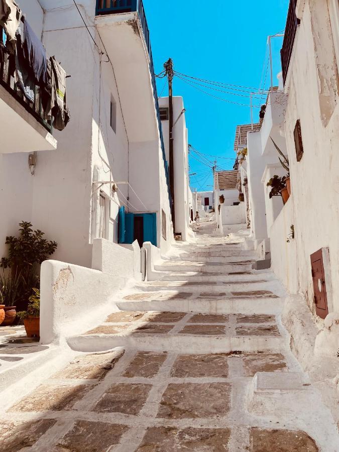 Mykonian Starling - Town N' Sunset View Apartment Mykonos Town エクステリア 写真