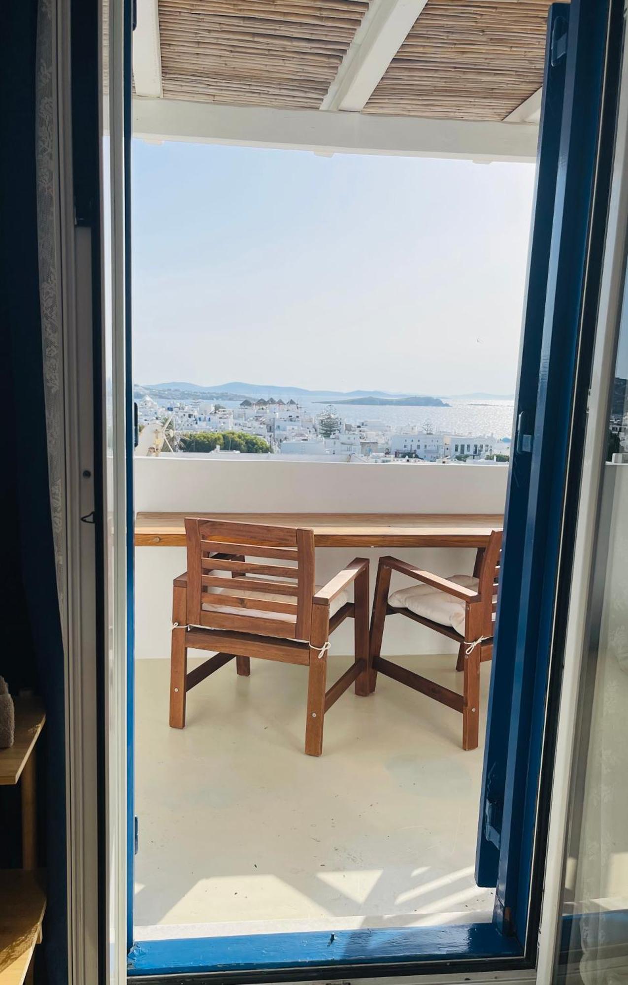 Mykonian Starling - Town N' Sunset View Apartment Mykonos Town エクステリア 写真